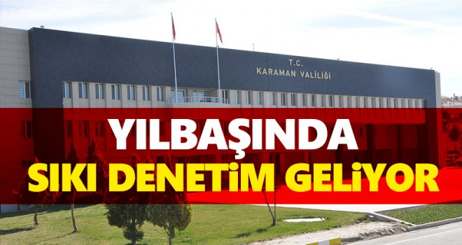 Yılbaşında Koronavirüs Tedbirlerine Sıkı Denetim