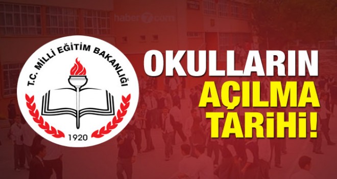 2018-2019 Okullar Ne Zaman Açılacak MEB Açıkladı!
