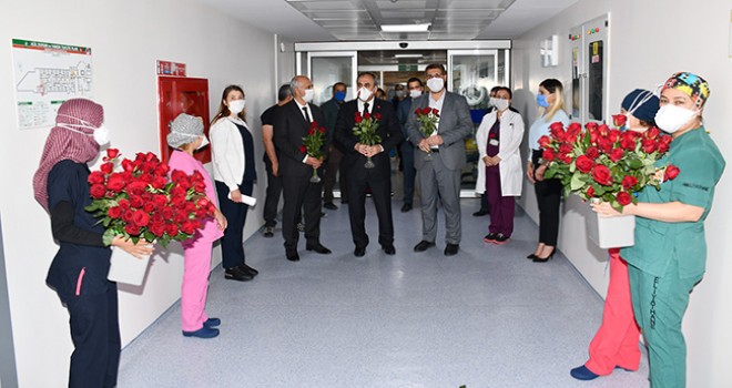 Sağlık Çalışanlarına Moral Ziyareti