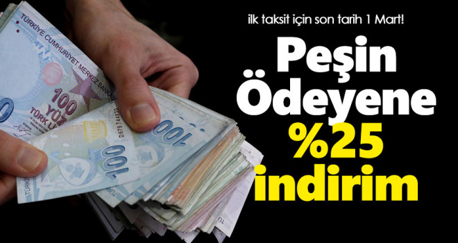 Borç yapılandırmasında ilk taksit için son tarih 1 Mart!