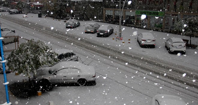 Konya Beyaza Büründü
