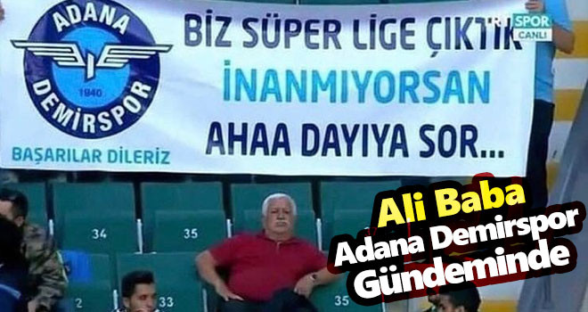 Ali Baba Adana Demirspor Gündeminde