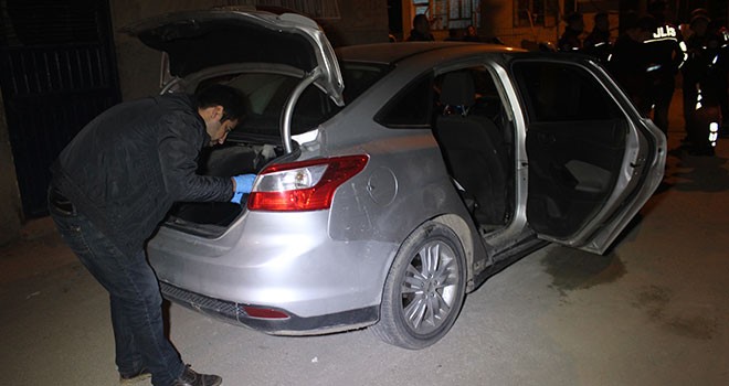 Şüpheli araç terkedilmiş halde bulundu