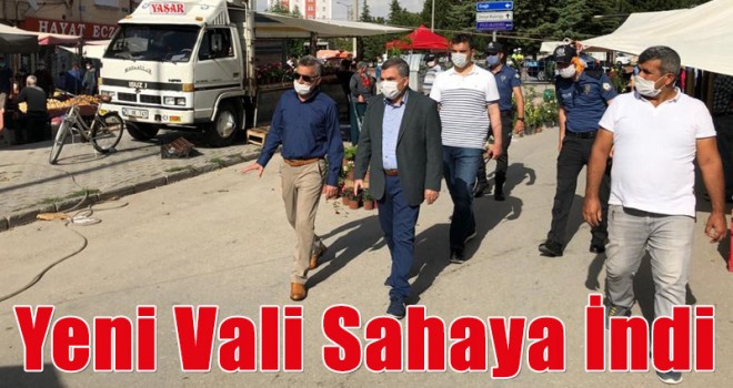 Vali Işık Cumartesi Pazarında İncelemelerde Bulundu