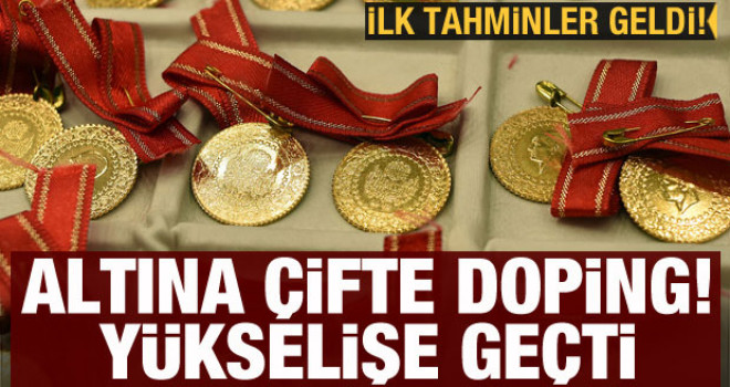 Altına çifte doping! Ani yükselişe geçti