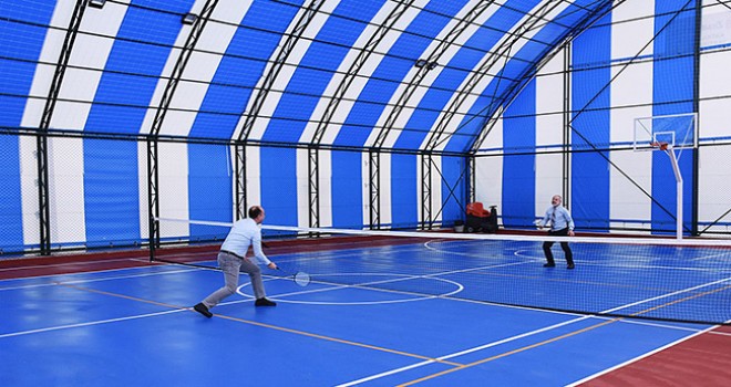 HRÜ BESYO’da Çok Amaçlı Antrenman Sahası Faaliyete Girdi