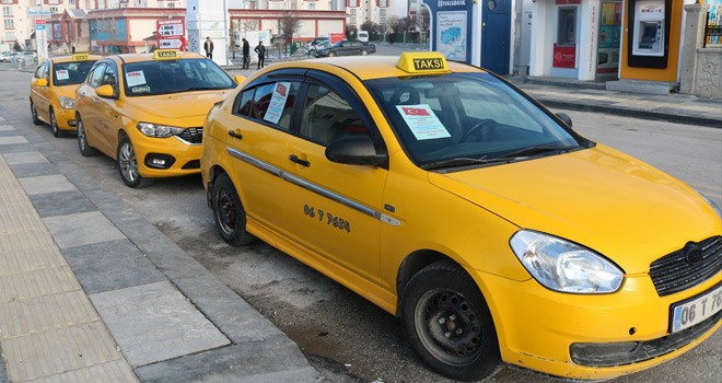 Taksicilerden Mehmetçik'e Destek