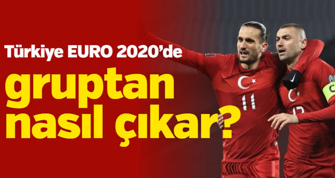 Türkiye EURO 2020’de gruptan nasıl çıkar?