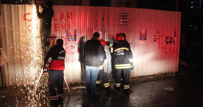 Konya'da İş Kazası