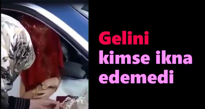 Yüzgörümlüğünü beğenmeyen gelinden ortalığı karıştıran tepki