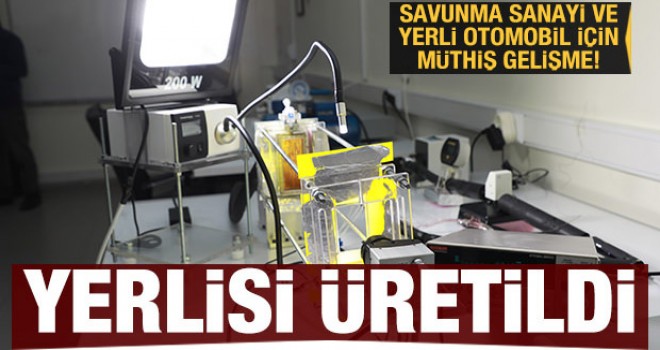 Türk mühendislerden önemli buluş! Seri üretime geçilecek