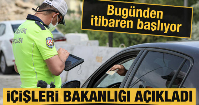 Yoğunlaştırılmış dinamik denetim başlıyor