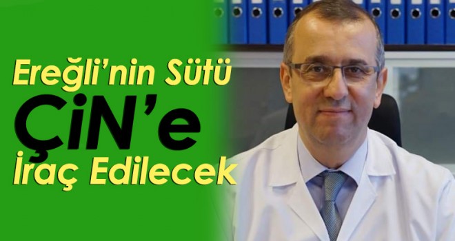 Ereğli sütü Çin'e ihraç edilecek