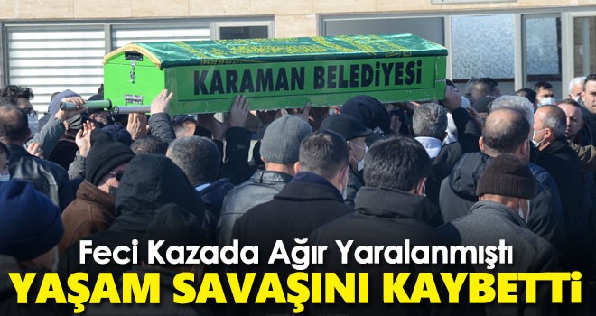Karaman'da trafik kazasında ölen çocuğun cenazesi toprağa verildi