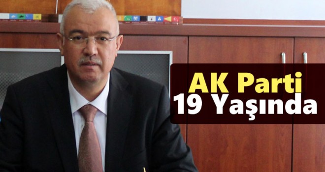 Başkan Çağlayan'ın 19. Yıl Mesajı