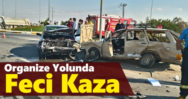 Organize Yolunda Feci Kaza