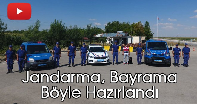 Karaman İl Jandarma Komutanlığı bayrama böyle hazırlandı