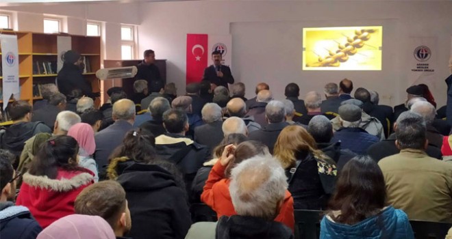 Araban Myo’da 4. Çiftçi Eğitimi Semineri