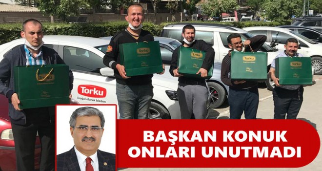Başkan Konuk Onları Unutmadı