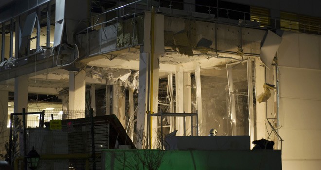 vergi dairesinde doğalgaz patlaması oldu