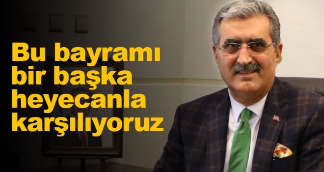 Recep Konuk'tan Kurban Bayramı mesajı