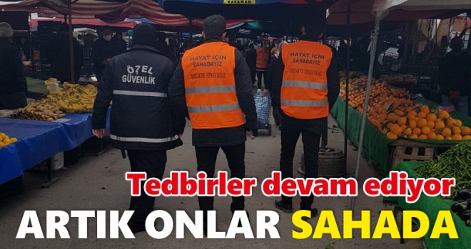 Karaman'da tedbirler artarak devam ediyor