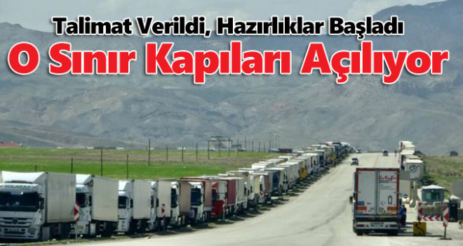 Cumhurbaşkanı talimat verdi, Hazırlıklar başladı