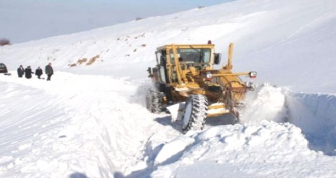 188 Köy Yolu Ulaşıma Kapandı