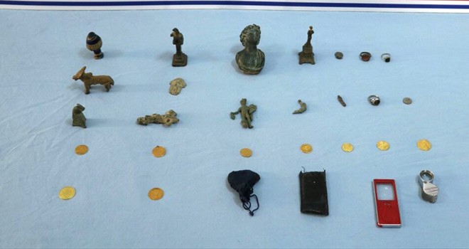 Karaman'da Tarihi Eser Operasyonu