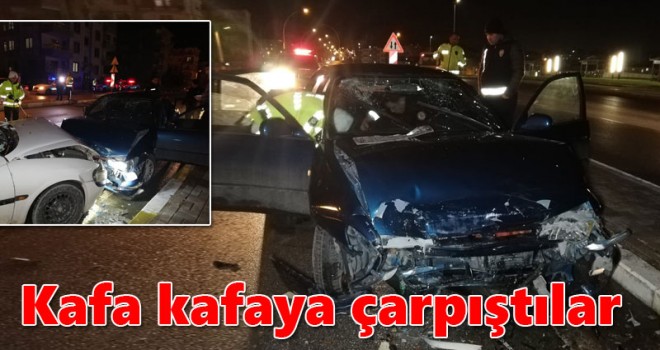 Kafa Kafaya Çarpıştılar
