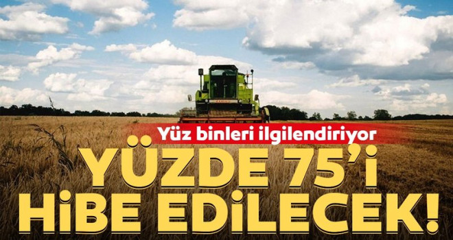Karaman'da çiftçilere Yüde 75 hibe destek
