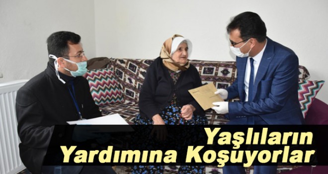 Eğitim camiası yaşlıların yardımına koşuyor