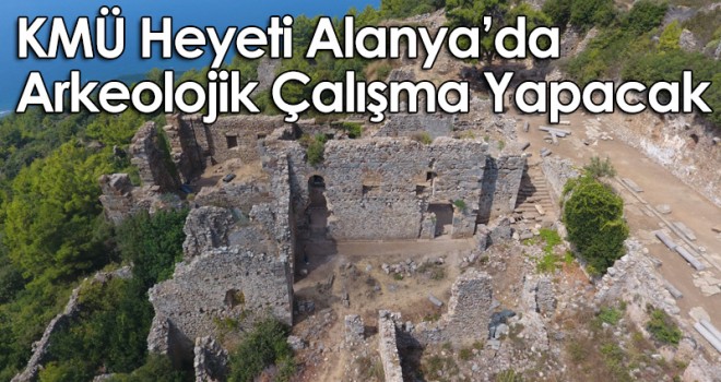 Syedra Antik Kenti İçin Arkeolojik Çalışmalar Başlıyor