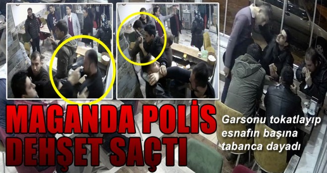 Polis Restoranda Dehşet Saçtı
