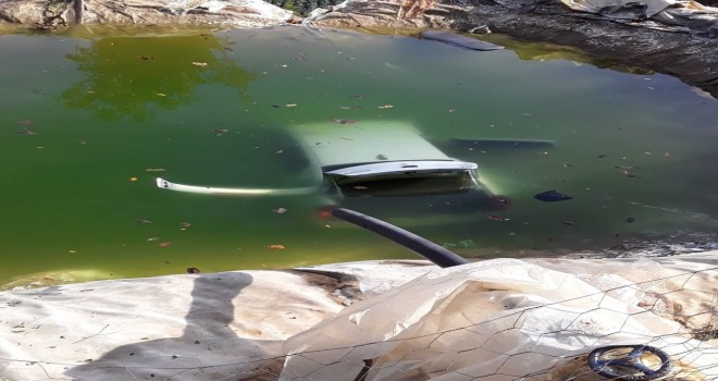 Sulama havuzuna düşen otomobildeki kadın hayatını kaybetti