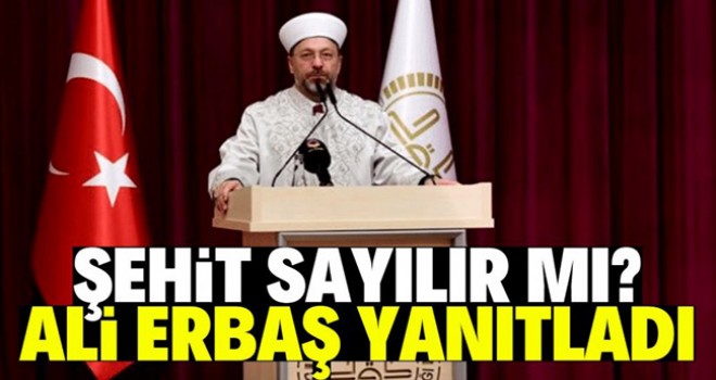 Görevi başında vefat eden doktor şehit olur mu?