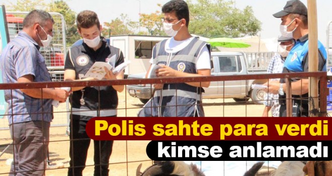 Polis Sahte Para Verip Kurbanlık Aldı