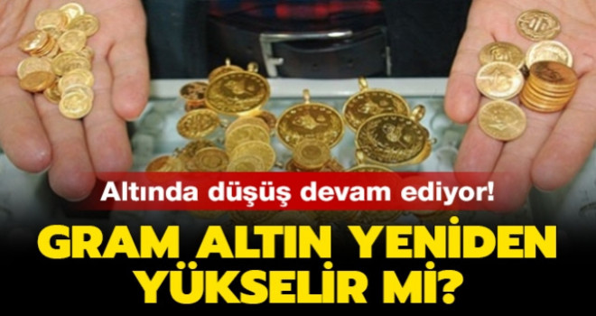 Altın Düşüşe Geçti! Gram, çeyrek ve yarım altın ne kadar oldu?