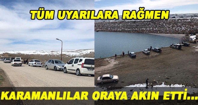 Karamanlılar oraya akın etti