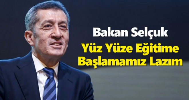 Bakan Selçuk'tan son dakika yüz yüze eğitim açıklaması