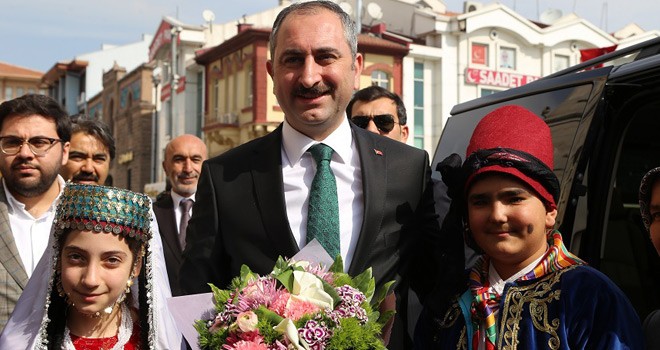 Adalet Bakanı Gül, Konya'da