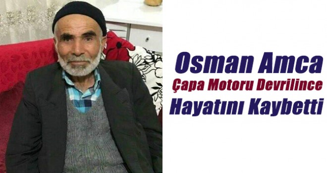 Karaman'da çapa motoru devrildi: 1 ölü