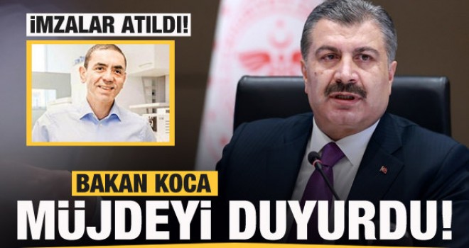 Bakan Koca'dan BioNTech aşısı açıklaması