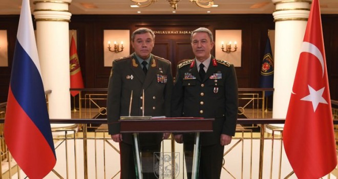 Genelkurmay Başkanı Akar'dan Önemli Görüşme