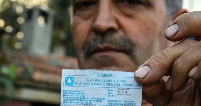 448 Bin Lira Su Faturası Geldi