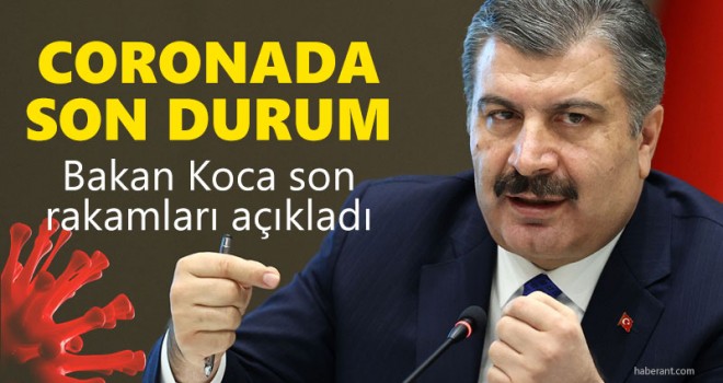 19 Temmuz koronavirüs tablosu!