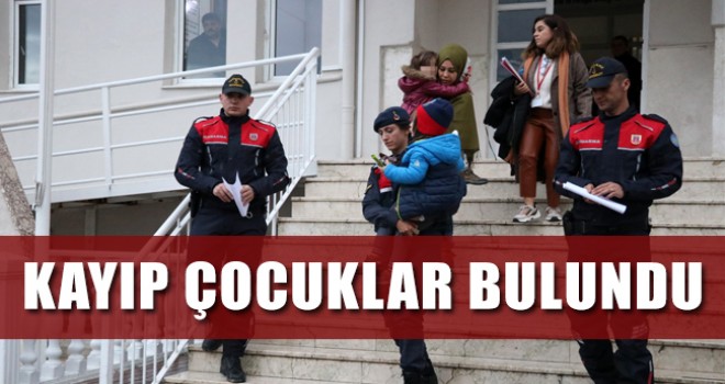 Antalya'da 13 ay önce kaybolan çocuklar bulundu!