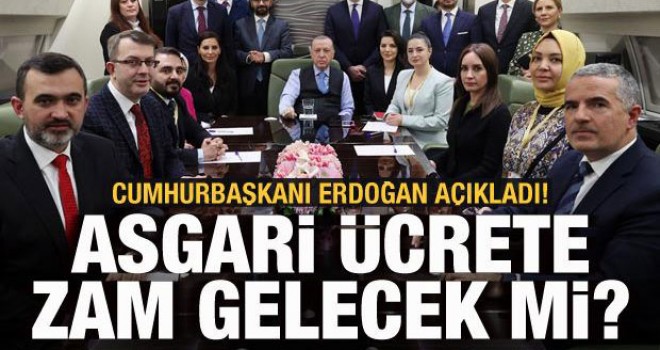 Cumhurbaşkanı Erdoğan'dan asgari ücret açıklaması: Vatandaşımızdan esirgemeyiz