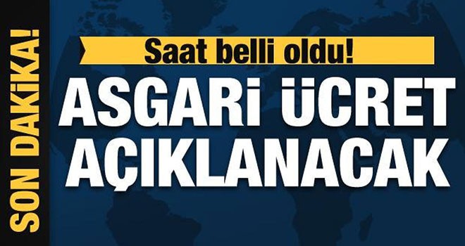 Asgari ücret için geri sayım başladı