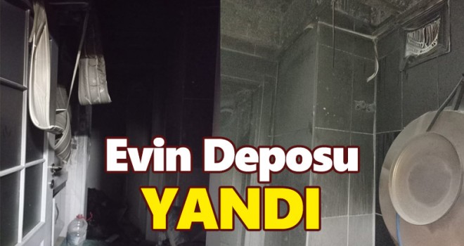 Karaman'da ev yangını